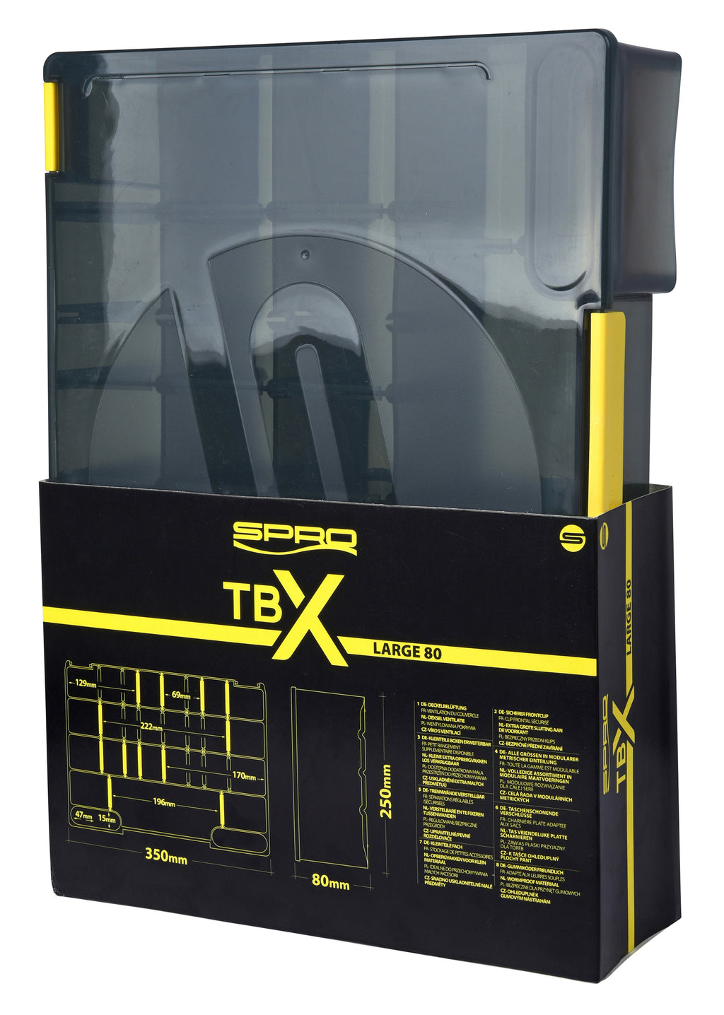 SPRO TBX 80L 3700D DARK – SPRO Sports Professionals