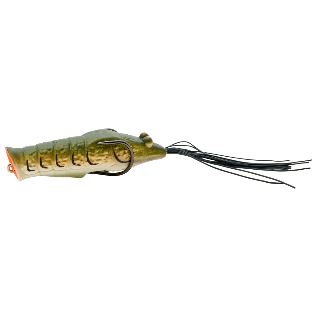 Nories EBIGAERU Popping Frog 76 Natural Pearl Olive