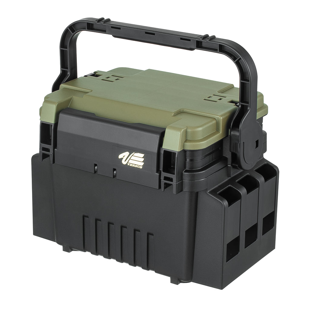 VS-7055N BLACK/OLIVE TACKLE BOX – SPRO Sports Professionals