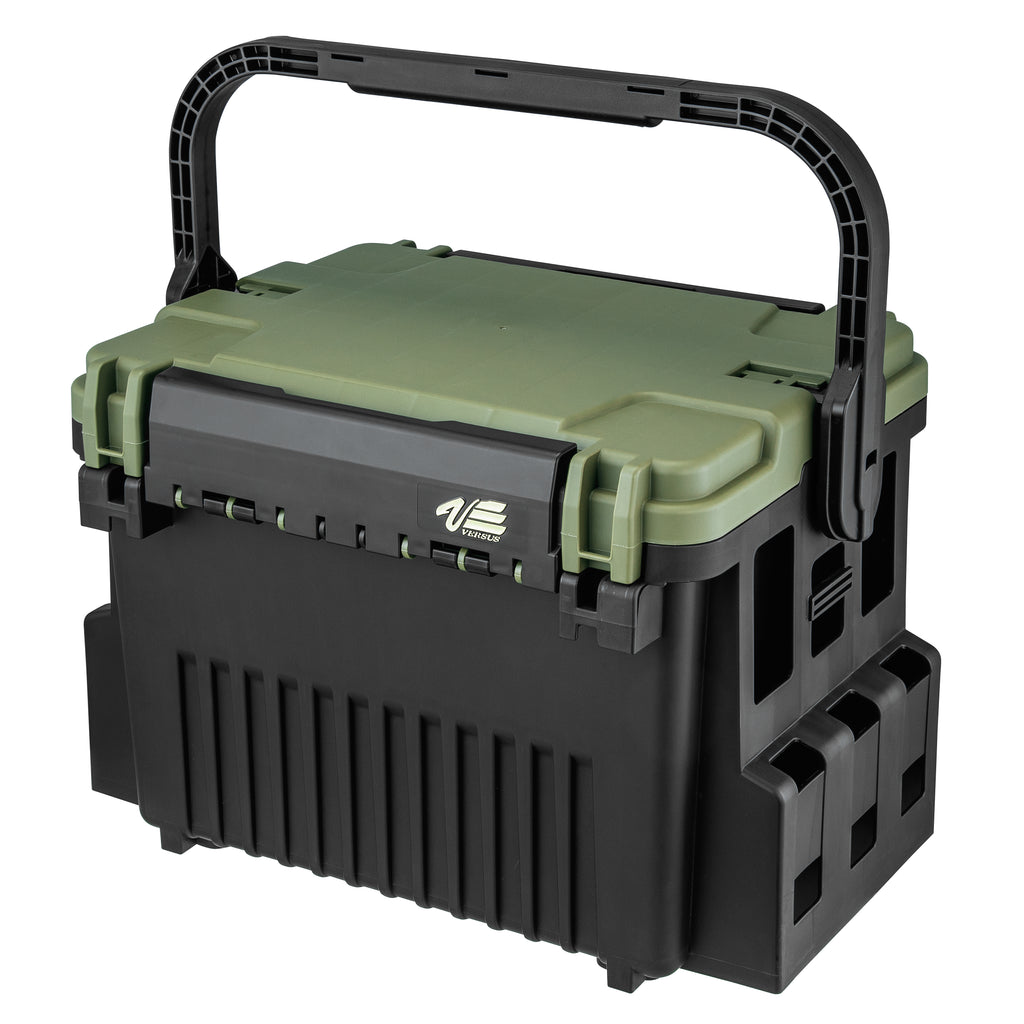 VS-7095N BLACK/OLIVE TACKLE BOX – SPRO Sports Professionals VS-7095N BLACK/OLIVE TACKLE BOX – SPRO Sports Professionals