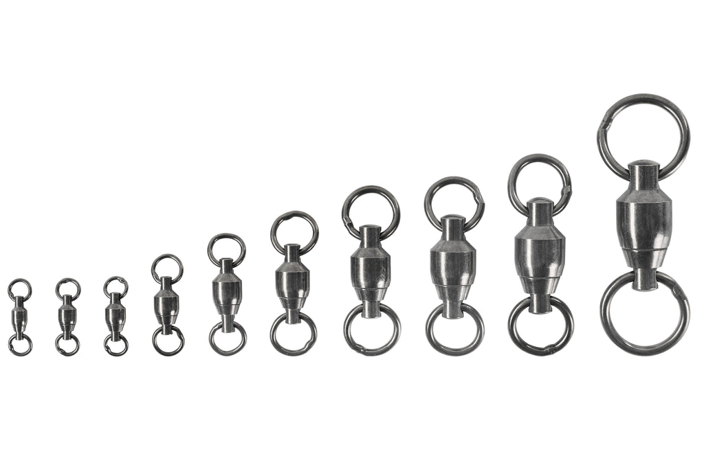 BALL BEARING SWIVELS WITH 2 WELDED RINGS DURA SLICK – SPRO Sports Professionals