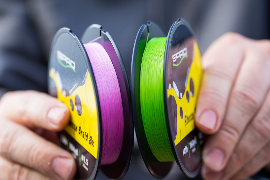 Spro Finesse Braid 8X Lime Green 164 Yards 14 pound