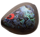 AIYA BALL BLACK ABALONE BLACK GLITTER
