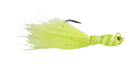 POWER BUCKTAIL ZEBRA CRAZY CHARTREUSE