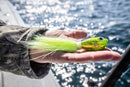 BUCKTAIL JIG CHROME CHARTREUSE