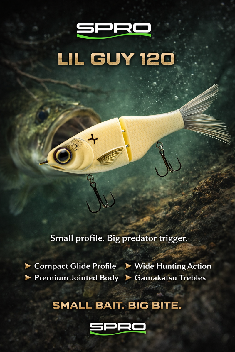 スプロ　チャドシャッド120 リルガイ　ボーン KGB LIL' GUY 120 – SPRO Sports Professionals