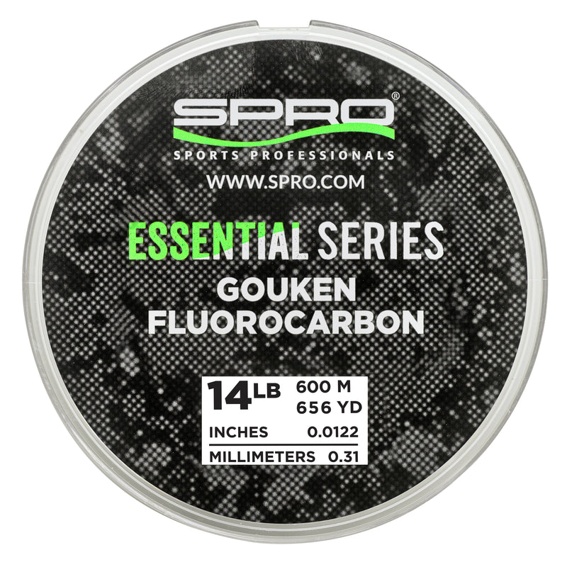 Spro Gouken Fluorocarbon Fishing Line 164 Yards 12 Pound