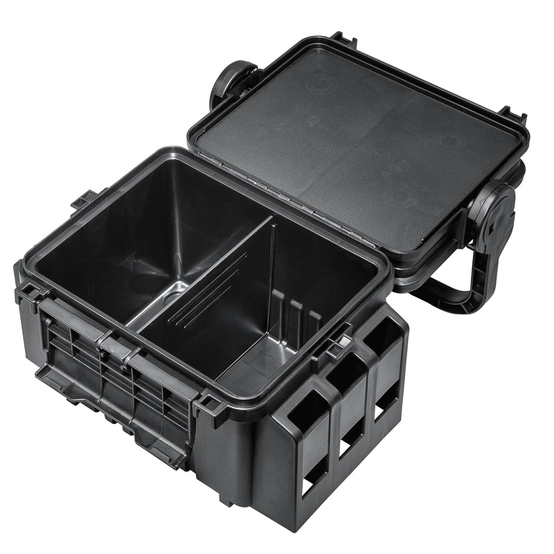 8x5.5 tackle box VS-7055N BLACK/OLIVE TACKLE BOX – SPRO Sports Professionals