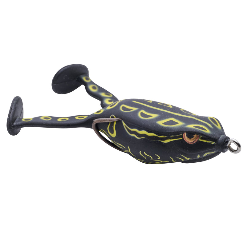 black frog fishing lure |12gms|5cm |Black Fish With Hanish Tackles Available in both standard and popping models. Shop for Revolution Frog 45