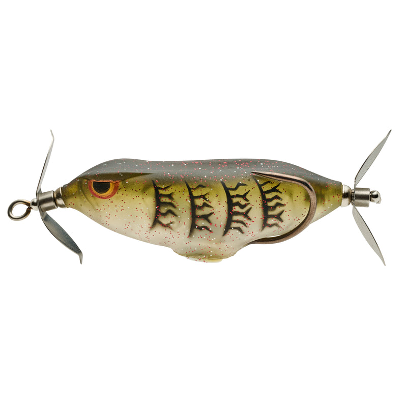 fish shaped frog lure PROP FROG 65 LAVA