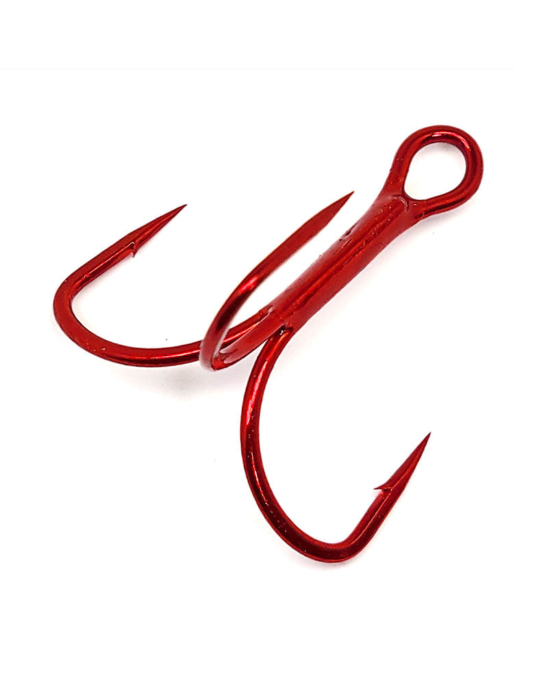 Gamakatsu Treble EWG Hooks Red