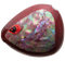 AIYA BALL WHITE ABALONE RED GLITTER