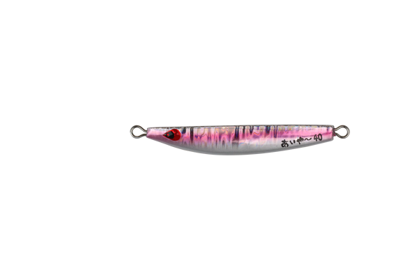 AIYA JIG MINI SILVER RED LINE