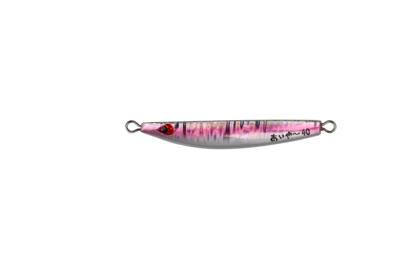 AIYA JIG MINI SILVER RED LINE