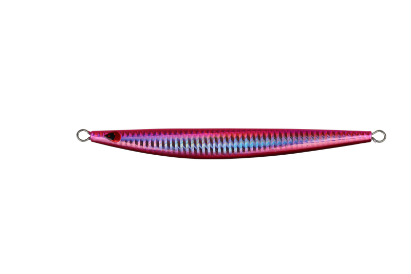 AIYA SEMI LONG JIG PINK SILVER RED BELLY