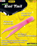 Spro Eel Double Tail 4 inch Trailer Salmon Pink