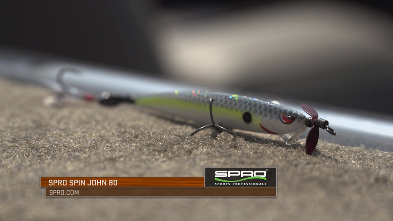 SPRO SPIN JOHN 80 GOLD REACTION SPRO SPIN JOHN 80 GOLD REACTION