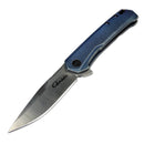 EDC 2.75 Sat Blade Blue Handle