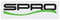 SPRO BOAT DECAL BLACK & GREEN 17"