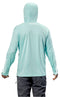 SPRO SUN HOODIE SEA GREEN