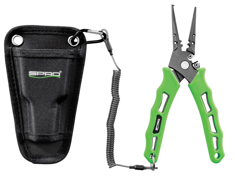 SPRO 7.5" PTFE PLIERS GREEN
