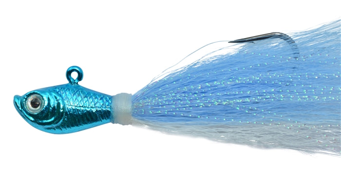 BUCKTAIL JIG CHROME BLUE