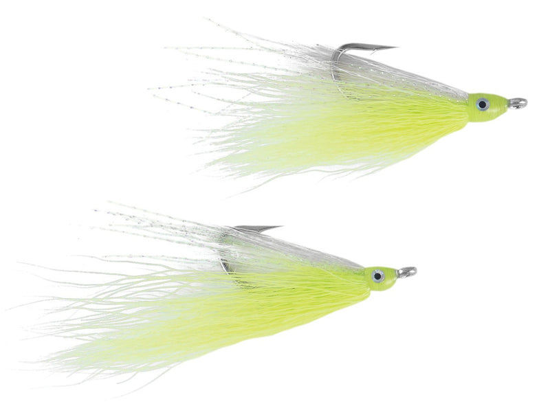 boone bait company fishing lures & teasers BUCKTAIL TEASER CHARTREUSE/WHITE – SPRO Sports Professionals