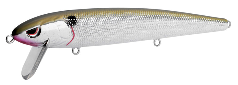 Spro Zero Minnow 130 - Chrome Olive