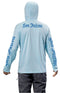 SEA FALCON SUN HOODIE LIGHT BLUE