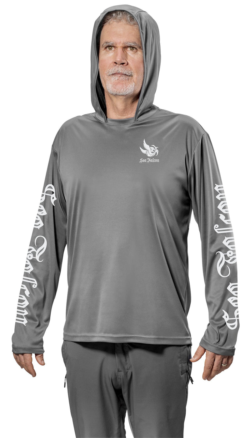 SEA FALCON SUN HOODIE GRAY