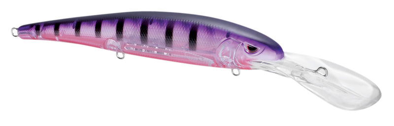 Spro Madeye Walleye Minnow 120 Crankbait Ghost Purple Perch