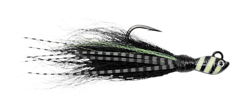 POWER BUCKTAIL ZEBRA BLACK