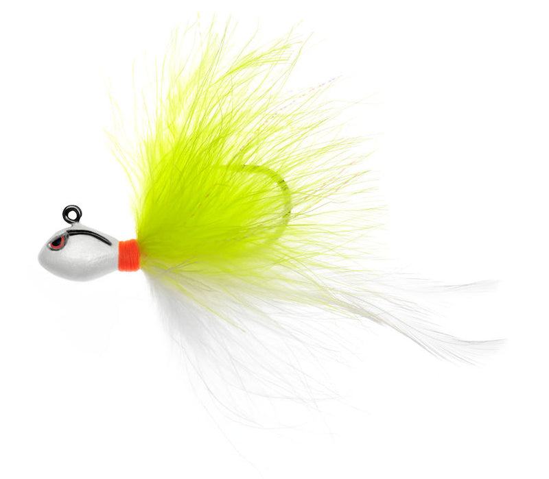 Spro RkSTAR Salmon Jig, Chartreuse/White/White / 1/2 oz