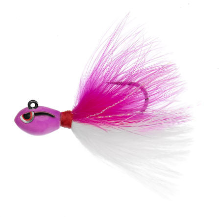 RKSTAR STEELHEAD JIG PINK/WHITE/PINK