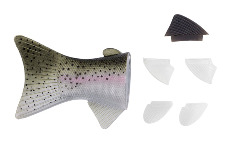 *SB60 FIN & TAIL SET RAINBOW TROUT