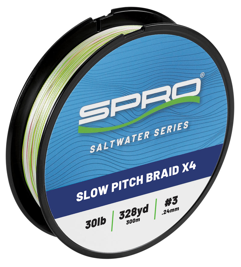 Spro Fishing Sspb-50ptm300 Slow Pitch Braid 50lbs 300m/328y Pitch Mark