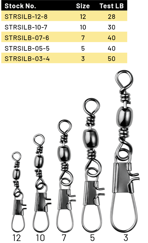 TARU SWIVEL WITH INTERLOCK SNAP