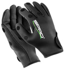 WICKED WEATHER WEAR GLOVE SPLIT FINGER GRAY