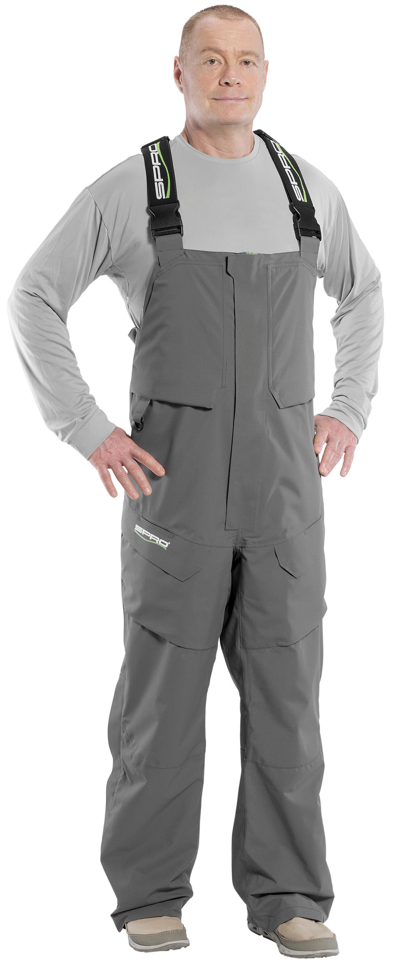 WICKED WEATHER WEAR HEAVY DUTY BIB GRAY