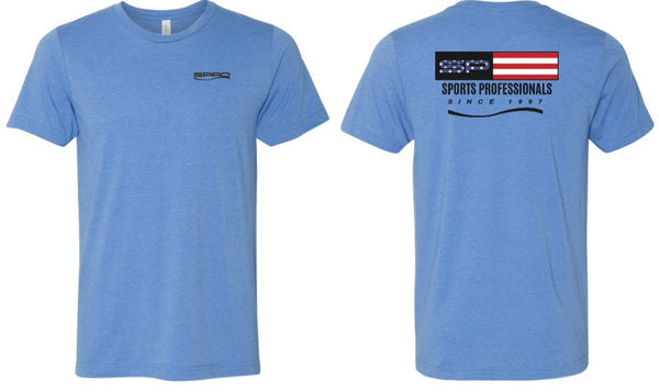 SPRO T-SHIRT SP USA COLUMBIA BLUE